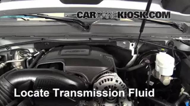 2013 Chevrolet Tahoe LT 5.3L V8 FlexFuel Liquide de transmission Vérifier le niveau de liquide